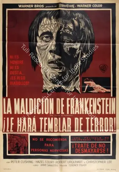 Hinds, Anthony (Producer), The Curse of Frankenstein, 1957 | Poster | CinemaEducation | 00789754