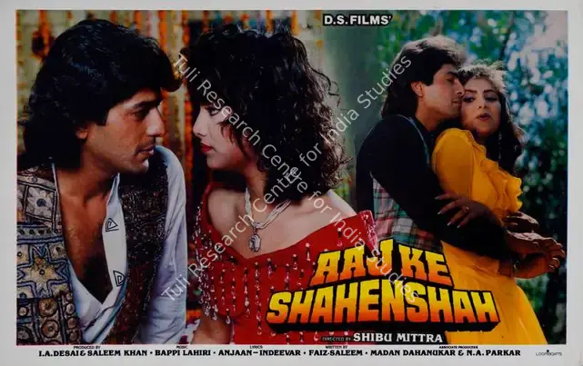 Desai, I.A. (Producer), Aaj Ke Shahenshah, 1990 | Lobby Card | CinemaEducation | 00782147