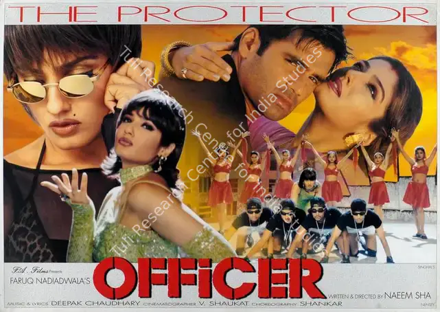 Nadiadwala, Faruq (Producer), Officer, 2001 | Lobby Card | CinemaEducation | 00787093