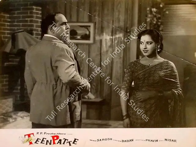Baban (Director), Teen Patte, 0 | Lobby Card | CinemaEducation | 00828579