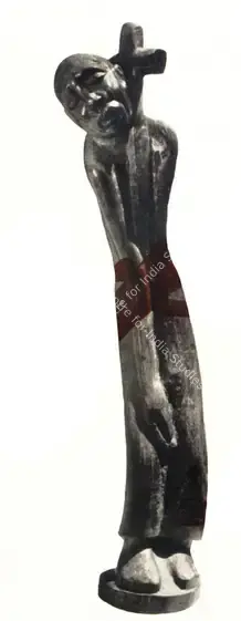 Parasher, S.L. (Artist). Burden of the Cross. n.d. | Marg, December 2022 - March 2023 | Sculpture | FineArts | 00675456
