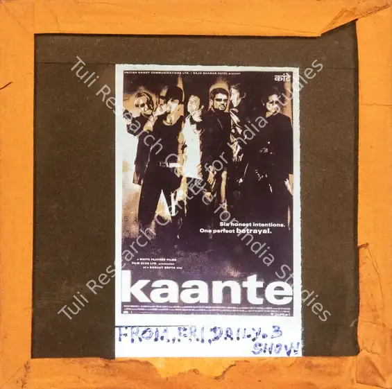 Gupta, Sanjay (Producer), Kaante, 2002 | Glass Slide | CinemaEducation | 00841889