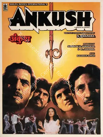 Chandra, N. (Producer), Ankush, 1986 | Song-Synopsis Booklet | CinemaEducation | 00863017
