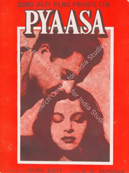 Dutt, Guru (Producer), Pyaasa, 1957 | Song-Synopsis Booklet | CinemaEducation | 00780287