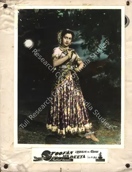 Kumar, Prabhat (Director), Toofan Aur Deeya, 1956 | Photographic Still Mounted on Lobby Card | CinemaEducation | 00765716