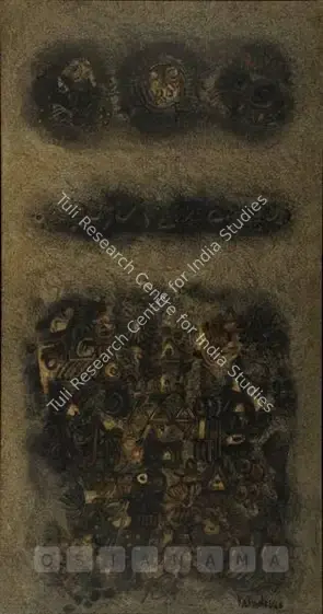 Vasudev, S.G. (Artist). Fantasy. Oil on canvas, 1968 | Painting | FineArts | 00897347