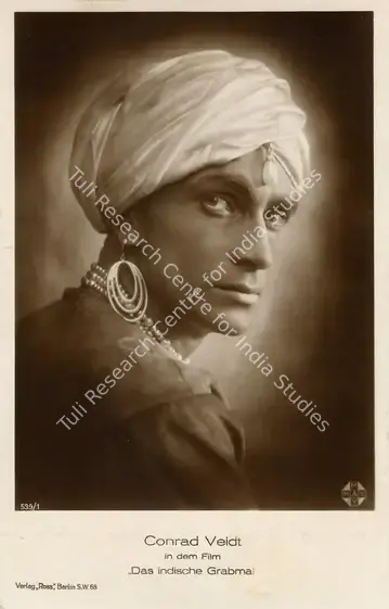 Brandes, Werner (Cinematographer), The Indian Tomb, Part I: The Mission of the Yoghi, 1921 | Postcard | CinemaEducation | 00795483