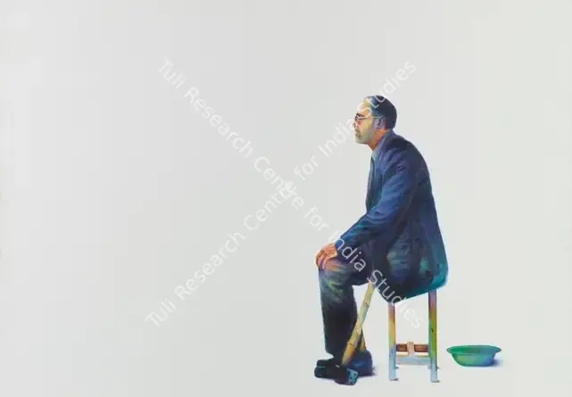 Kaleka, Ranbir (Artist). Cul-de-sac in Taxila. HD video projection on painted canvas, 2014 | Painting | FineArts | 00336323