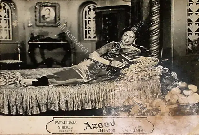 Naidu, S.M. Sriramulu (Producer), Azaad, 1955 | Lobby Card | CinemaEducation | 00809835