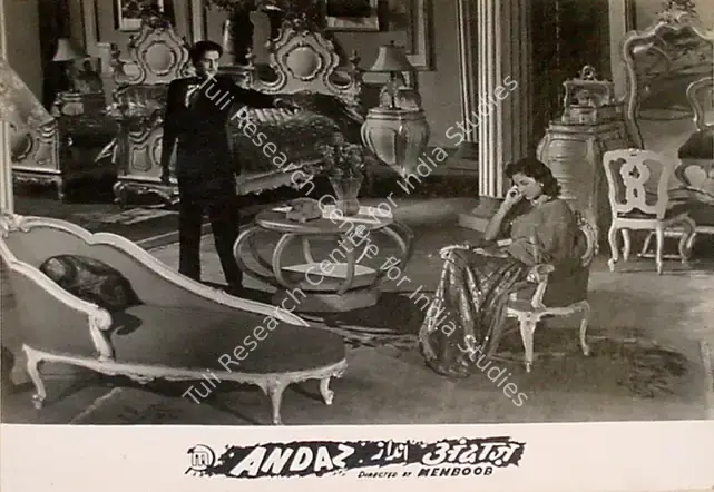 Irani, Faredoon A. (Cinematographer), Andaz, 1949 | Lobby Card | CinemaEducation | 00809283