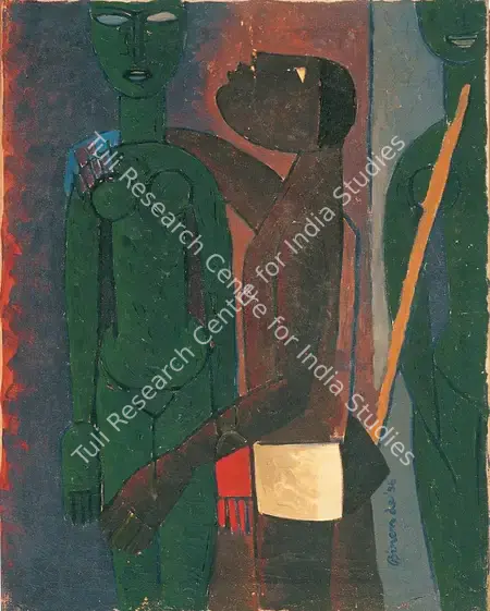 De, Biren (Artist). Mother. Oil on canvas, 1956 | Painting | FineArts | 00599055