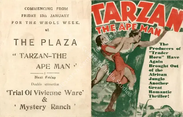 Dyke, W.S.Van (Director), Tarzan The Ape Man, 1932 | Handbill | CinemaEducation | 00894368