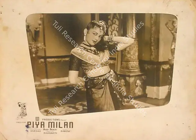 Raghunath (Director), Piya Milan, 1958 | Lobby Card | CinemaEducation | 00825154