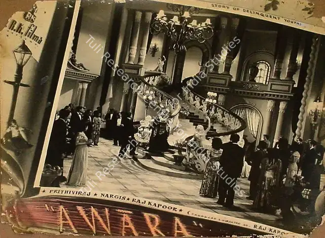 Karmakar, Radhu (Cinematographer), Awara, 1951 | Lobby Card | CinemaEducation | 00809738