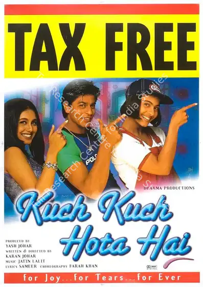 Johar, Yash (Producer), Kuch Kuch Hota Hai, 1998 | Full Sheet Poster | CinemaEducation | 00768488