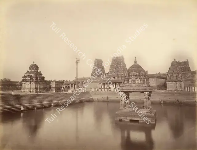 Studio Nicholas & Co. (Photographic Studio). Conjeeverum. General View from the tank. Albumen print, 1870s | Antiquarian Photograph | Photography | 00115980