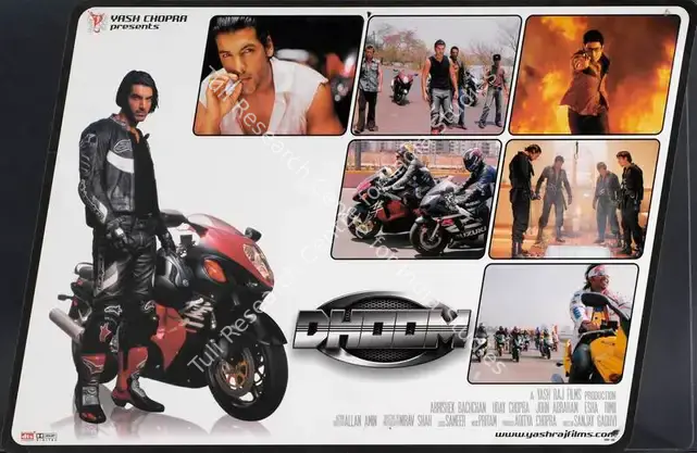 Chopra, Aditya (Producer), Dhoom, 2004 | Lobby Card | CinemaEducation | 00783794