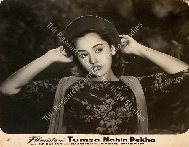 Husain, Nasir (Director), Tumsa Nahin Dekha, 1957 | Lobby Card | CinemaEducation | 00828834