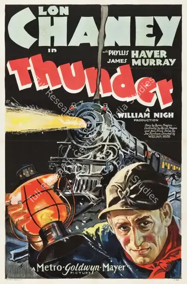 Stromberg, Hunt (Producer), Thunder, 1929 | Poster | CinemaEducation | 00892202