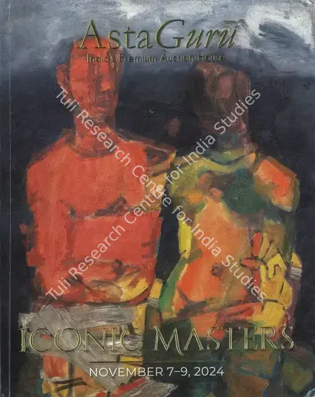 Asta Guru (Auction House). Iconic Masters. 09 Novvember 2024, Mumbai | Auction Catalogue | EconomicsArt | 00862540