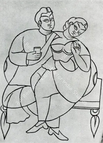Unknown (Artist). Woman and Wine. c.1890 | Marg, December 2022 - March 2023 | Drawing | FineArts | 00675299