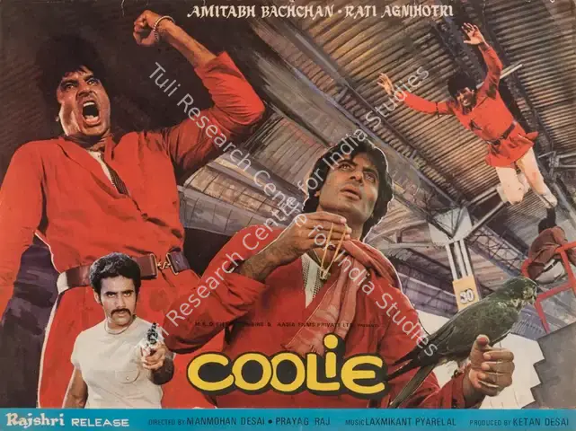 Desai, Ketan (Producer), Coolie, 1983 | Full Sheet Poster | CinemaEducation | 00767140