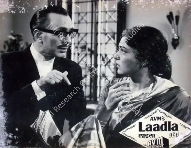 Rajagopal, D. (Cinematographer), Laadla, 1966 | Lobby Card | CinemaEducation | 00819266