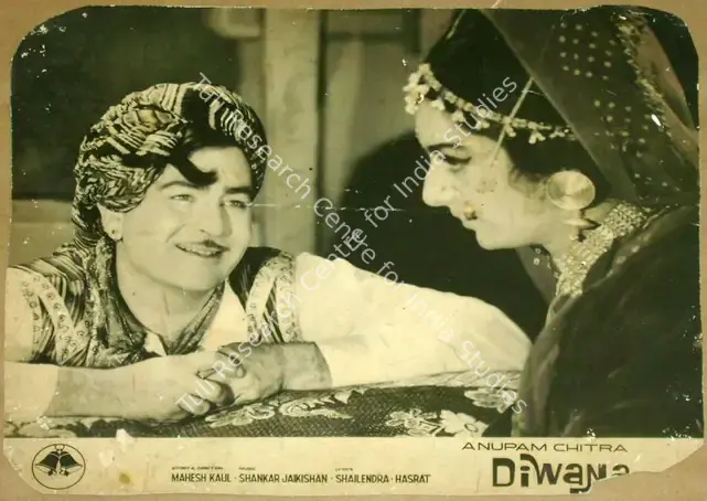 Pendharkar, Tyagraj (Cinematographer), Diwana, 1967 | Lobby Card | CinemaEducation | 00811867