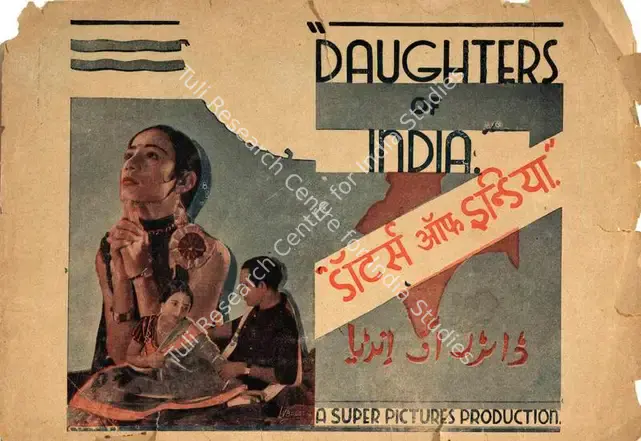 Vyas, V.M. (Director), Daughters Of India, 1939 | Handbill | CinemaEducation | 00515187