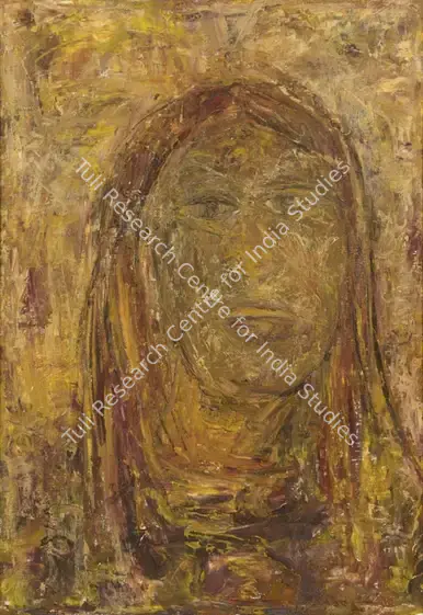 Khanna, Krishen (Artist). Sundari. Oil on canvas, 2004 | Painting | EconomicsArt | 00872016