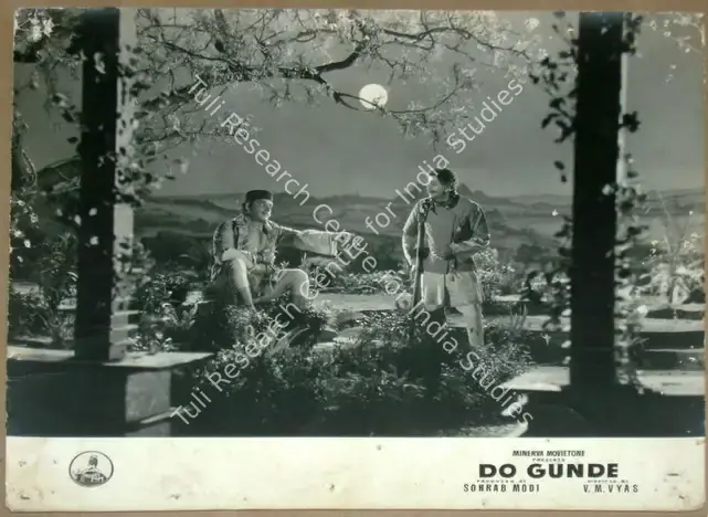 Modi, Sohrab (Producer), Do Gunde, 1959 | Lobby Card | CinemaEducation | 00811938