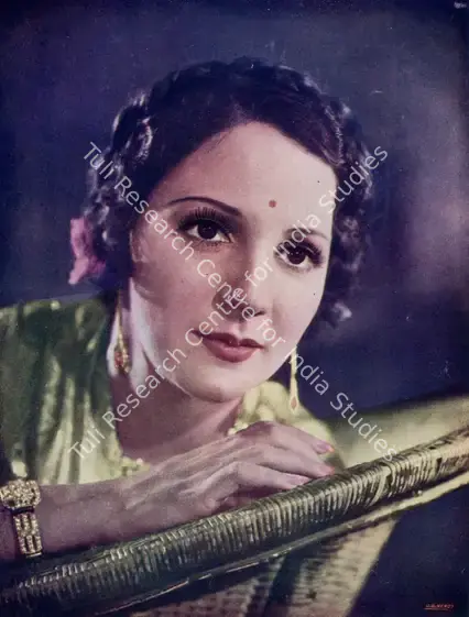Neroy, D.B. (Artist), Madhuri | Oleograph, June 1942, Filmindia, June 1942 | CinemaEducation | 00858374