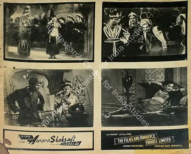 Pyarelal (Producer), Awara Shahzadi, 1956 | Lobby Card | CinemaEducation | 00809755