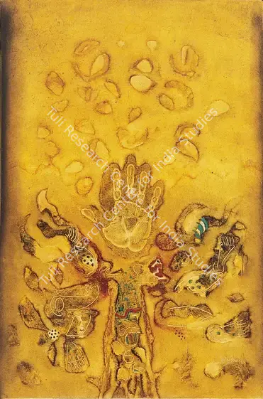 Vasudev, S.G. (Artist). Vriksha Series. Oil on canvas, 1978 | Painting  | 00881732