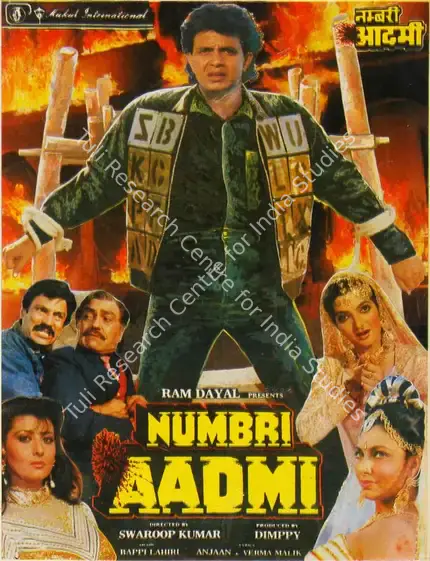 Dimpy (Producer), Numbri Aadmi, 1991 | Song-Synopsis Booklet | CinemaEducation | 00779560