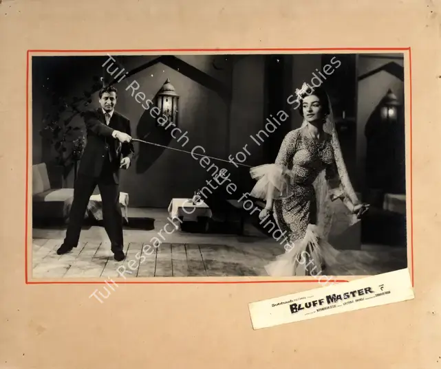 Desai, Subhash (Producer), Bluff Master, 1963 | Photographic Still Mounted on Lobby Card | CinemaEducation | 00764744