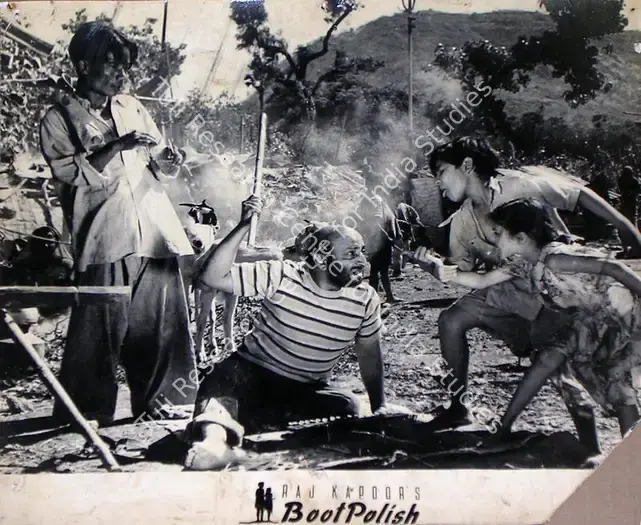 Dutt, Taru (Cinematographer), Boot Polish, 1954 | Lobby Card | CinemaEducation | 00810310