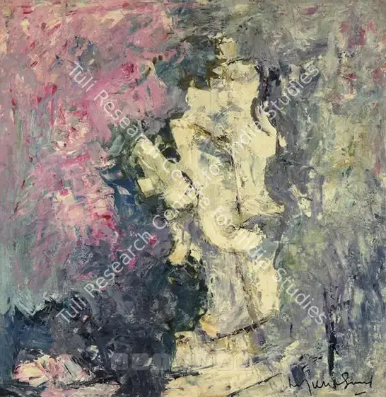 Munuswamy, L. (Artist). Untitled. Acrylic on canvas, 1960s | Painting | FineArts | 00575773