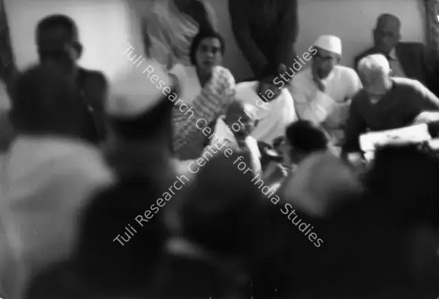 Cartier-Bresson, Henri (Photographer). The last day of the last fast, Birla House, 18 January 1948. Silver Gelatin Print, 1948 | Contemporary Photograph | Photography | 00113019