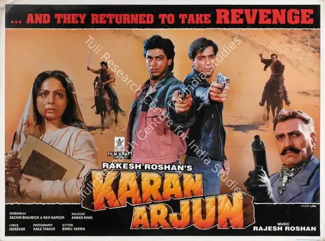Roshan, Rakesh (Producer), Karan Arjun, 1995 | Lobby Card | CinemaEducation | 00785771