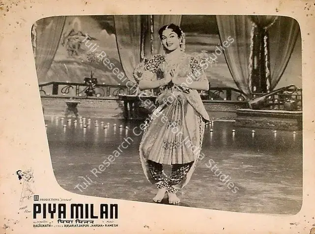Raghunath (Director), Piya Milan, 1958 | Lobby Card | CinemaEducation | 00825146
