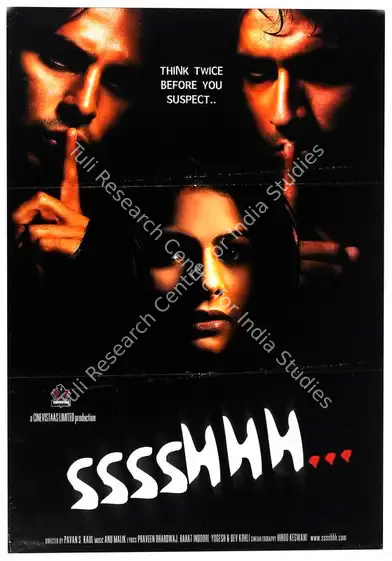 Kishan, Prem (Producer), Sssshhh, 2003 | Full Sheet Poster | CinemaEducation | 00769543