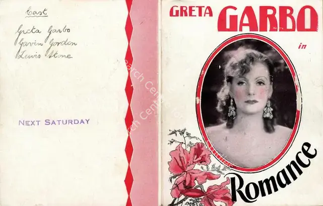 Brown, Clarence (Director), Romance, 1930 | Handbill | CinemaEducation | 00894342