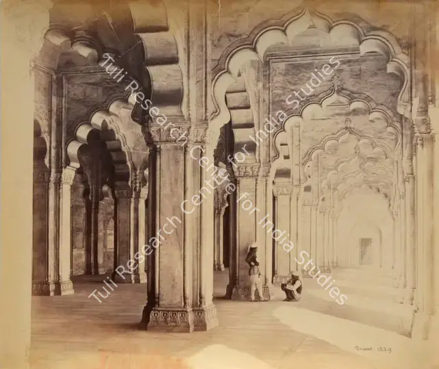 Bourne, Samuel (Photographer). Moti Masjid, Agra Fort. Albumen print, Mid 1860s | Antiquarian Photograph | Photography | 00116123