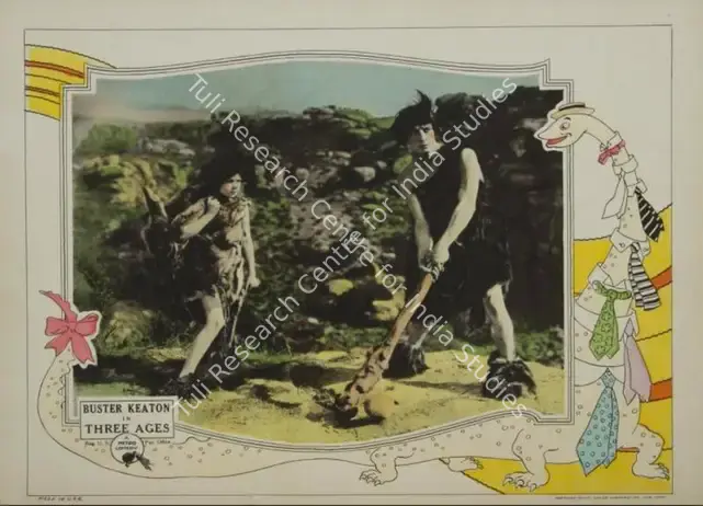 Cline, Edward F. (Director), Three Ages, 1923 | Lobby card | CinemaEducation | 00790004