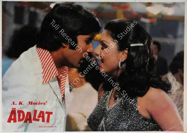 Nadiadwala, A.K. (Producer), Adalat, 1976 | Song-Synopsis Booklet | CinemaEducation | 00862816