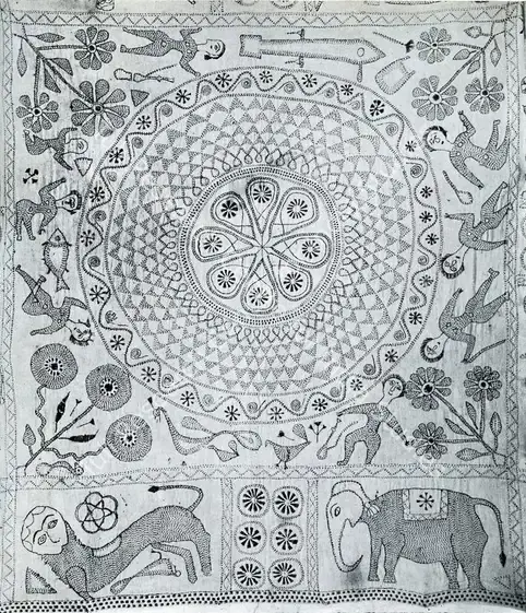 Unknown (Artist). Bayton. n.d. | Marg, April 1949 | Tapestry | FineArts | 00673789