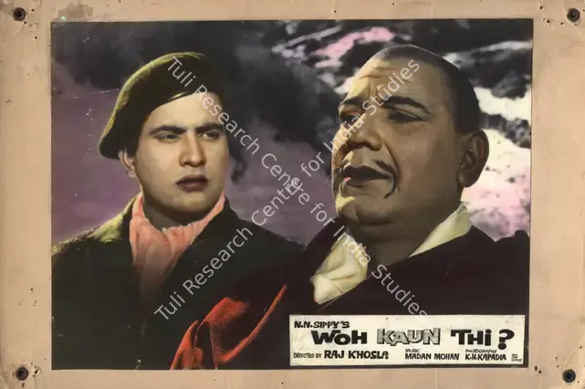 Kapadia, K.H. (Cinematographer), Woh Kaun Thi, 1964 | Photographic Still Mounted on Lobby Card | CinemaEducation | 00765770