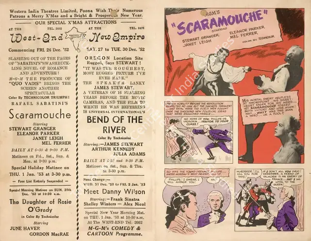Sidney, George (Director), Scaramouche, 1952 | Handbill | CinemaEducation | 00893994