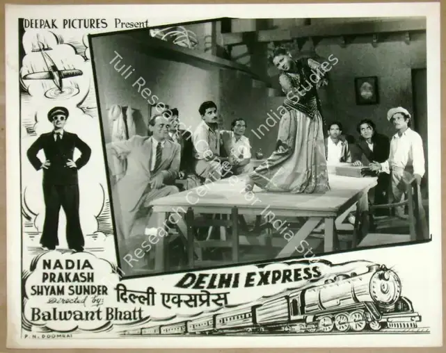 Bhatt, Balwant (Director), Delhi Express, 1949 | Lobby Card | CinemaEducation | 00811437